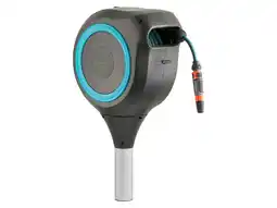 Lidl Gardena Tuinslangbox RollUp M grijs/blauw aanbieding