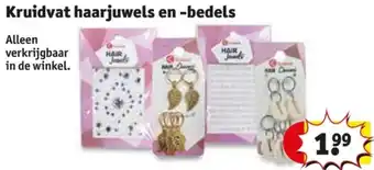 Kruidvat Kruidvat haarjuwels en bedels aanbieding