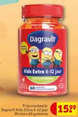 Kruidvat Dagravit Kids Extra Minions aanbieding