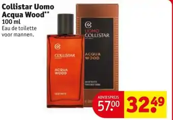 Kruidvat Collistar Uomo Acqua Wood aanbieding