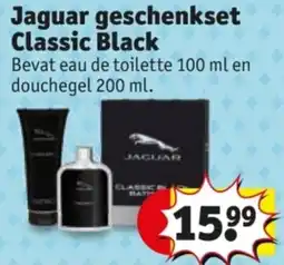 Kruidvat Jaguar geschenkset Classic Black aanbieding