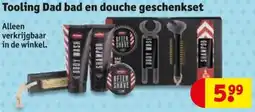 Kruidvat Tooling Dad bad en douche geschenkset aanbieding
