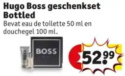 Kruidvat Hugo Boss geschenkset Bottled aanbieding