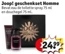 Kruidvat Joop! geschenkset Homme aanbieding