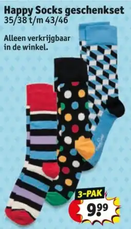 Kruidvat Happy Socks geschenkset Philips scheerapparaat aanbieding