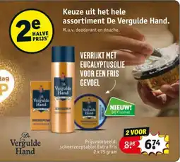 Kruidvat Scheerzeeptablet Extra Fris aanbieding