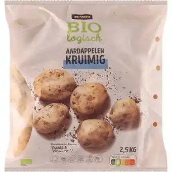 Jumbo Jumbo Biologisch Aardappelen Kruimig 2,5 kg aanbieding