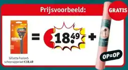 Kruidvat Gillette Fusion5 scheerapparaat aanbieding