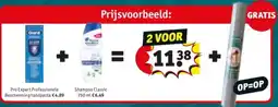 Kruidvat Pro Expert Professionele Bescherming tandpasta + Shampoo Classic 250 ml aanbieding