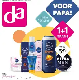 DA NIVEA Gehele assortiment aanbieding