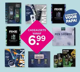 DA CADEAUSETS VANAF aanbieding
