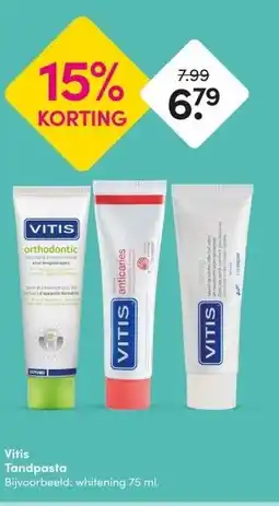 DA Vitis Tandpasta aanbieding