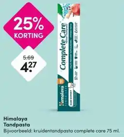 DA Himalaya Tandpasta aanbieding