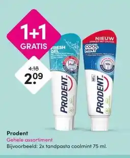 DA Prodent Gehele assortiment aanbieding