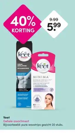 DA Veet Gehele assortiment aanbieding