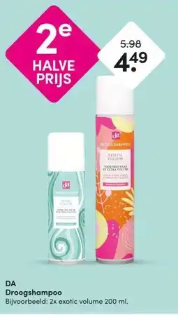 DA DA Droogshampoo aanbieding