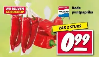 Nettorama Rode puntpaprika aanbieding
