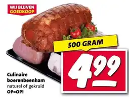 Nettorama Culinaire boerenbeenham aanbieding