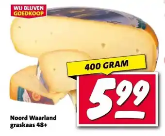 Nettorama Noord Waarland graskaas 48+ aanbieding