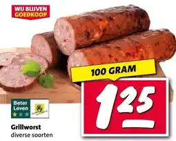 Nettorama Grillworst aanbieding