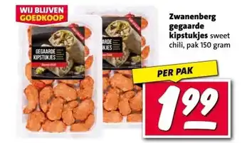 Nettorama Zwanenberg gegaarde kipstukjes aanbieding