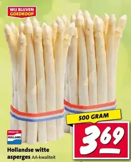 Nettorama Hollandse witte asperges aanbieding