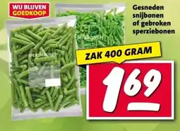 Nettorama Gesneden snijbonen of gebroken sperziebonen aanbieding