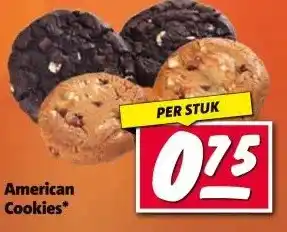 Nettorama American Cookies aanbieding