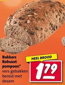 Nettorama Bakkers Robuust pompoen aanbieding