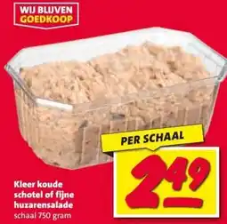 Nettorama Kleer koude schotel of fijne huzarensalade aanbieding