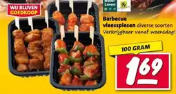 Nettorama Barbecue vleesspiesen aanbieding