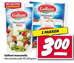 Nettorama Galbani mozzarella aanbieding