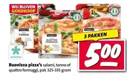 Nettorama Buonizza pizza's aanbieding