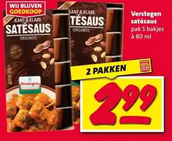 Nettorama Verstegen satésaus aanbieding