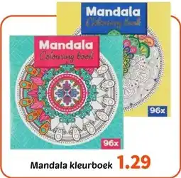 Wibra Mandala kleurboek aanbieding