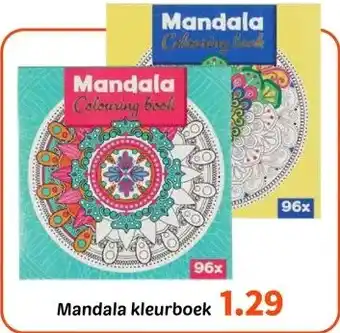 Wibra Mandala kleurboek aanbieding