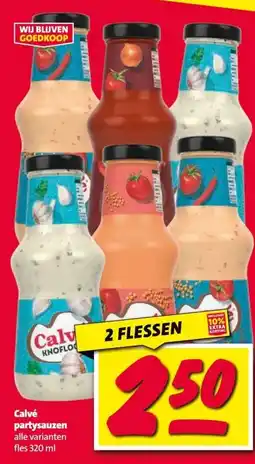Nettorama Calvé partysauzen aanbieding