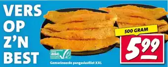 Nettorama Gemarineerde pangasiusfilet XXL aanbieding
