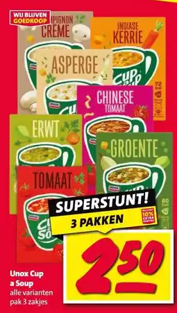 Nettorama Unox Cup a Soup aanbieding