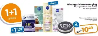 Trekpleister Nivea gezichtsverzorging aanbieding