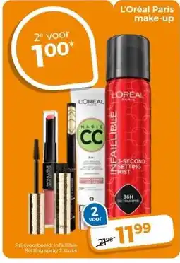 Trekpleister L'Oréal Paris make-up aanbieding