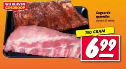 Nettorama Gegaarde spareribs aanbieding