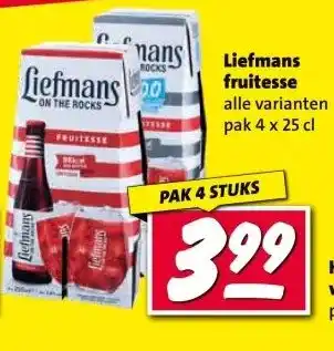 Nettorama Liefmans fruitesse aanbieding