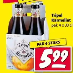 Nettorama Tripel Karmeliet aanbieding