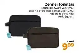 Trekpleister Zenner toilettas aanbieding