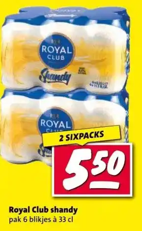 Nettorama Royal Club shandy aanbieding