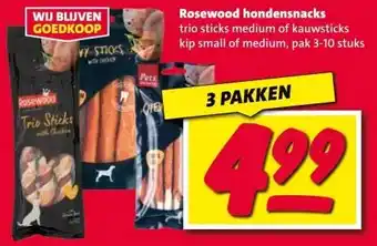 Nettorama Rosewood hondensnacks aanbieding