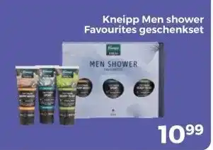 Trekpleister Kneipp Men shower aanbieding