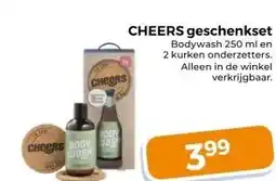 Trekpleister CHEERS geschenkset Bodywash aanbieding