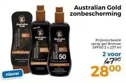 Trekpleister Australian Gold zonbescherming aanbieding